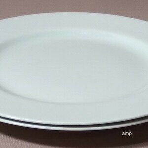 Fitz & Floyd Total Color Mint Sherbert Lot of 2 Salad Plates 7 1/2" PERFECT!